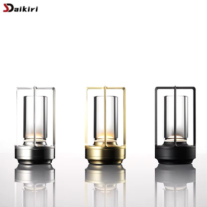 LumiCrystal™ Rechargeable Touch Lamp – Elegant LED Crystal Light for Home, Camping & Decor